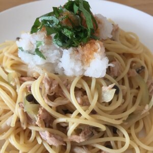 大根おろしでさっぱり！ツナパスタ